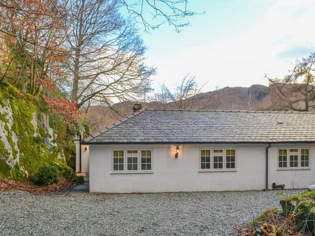 Extensive gravelled area to the rear | The Coach House, White Moss, near Grasmere