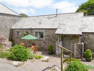 Attractive holiday home with patio area | The Shippon - Mennabroom Farm Cottages, Warleggan, near Bodmin