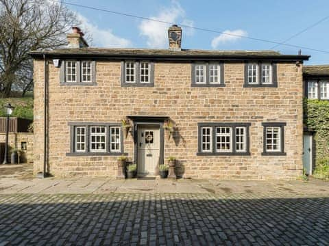 Impressive stone built property on a quiet cobbled street | Narrowgates Cottage, Barley, near Barrowford