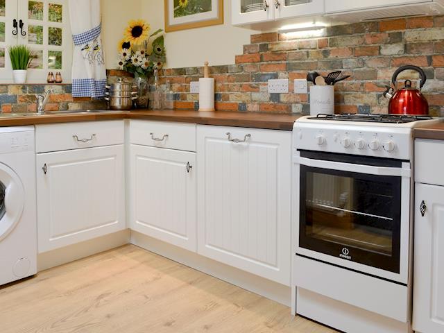 Delightful kitchen area | Reed Lodge - Wood Fen Lodges, Little Downham, near Ely