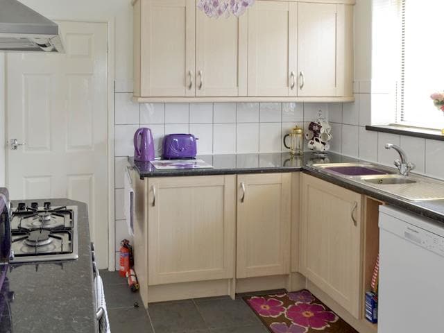 Well-equipped kitchen | Rossall Beach Cottage, Rossall, near Thornton-Cleveleys.