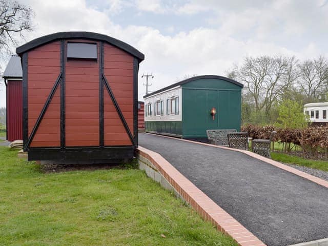 Quirky railway carriage converted holiday home | Wilby Halt - Brockford Railway Sidings, Brockford, near Stowmarket