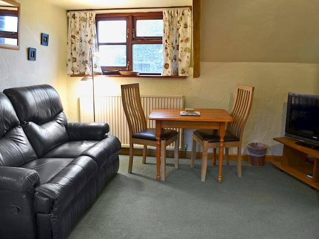 Homely living room | Thyme - Sherrill Farm Holiday Cottages, Dunterton, near Tavistock