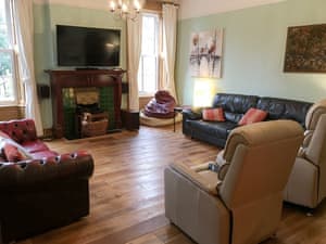 Spacious and comfortable living room | The Moat House, Annan