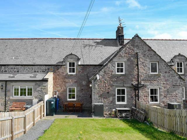 Delightful lawned rear garden | Melandra, Belford, near Alnwick