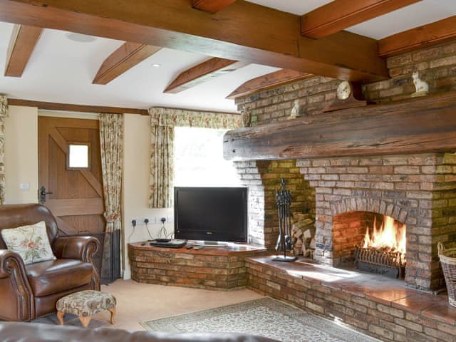 Welcoming living room | Walled Garden Lodge, Camerton, near Hull