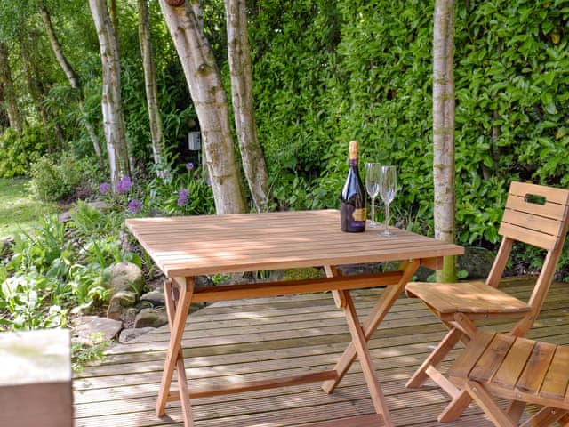 Sitting out area | Brandy Lodge - Tavern Cottages, Newsham, near Richmond