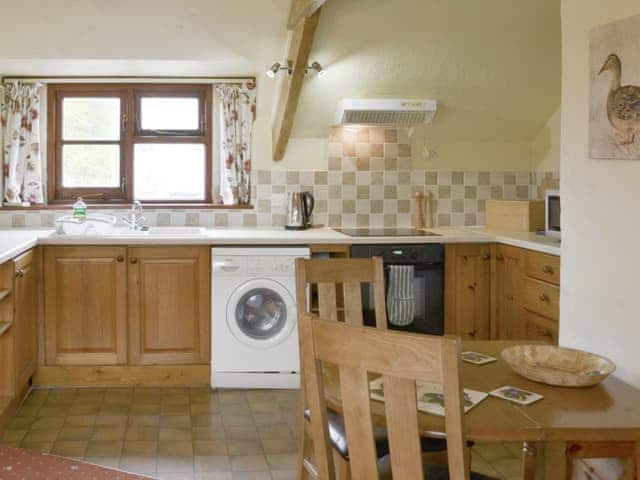 Well-equipped kitchen area | Sage - Sherrill Farm Holiday Cottages, Dunterton, near Tavistock