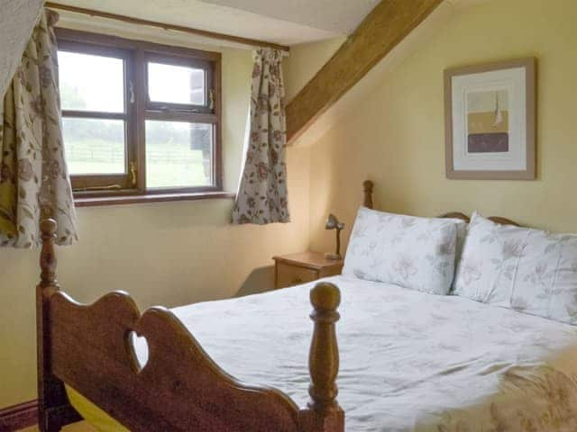 Comfortable double bedroom | Sage - Sherrill Farm Holiday Cottages, Dunterton, near Tavistock