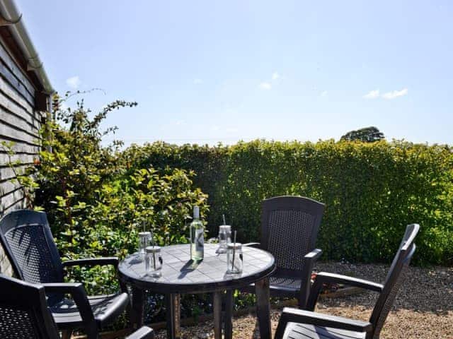 Sitting out area | Dale View Barn, Winceby, near Horncastle