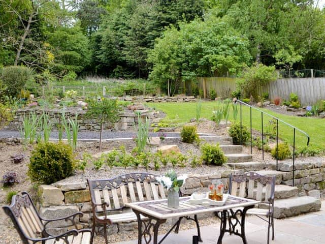 Attractive garden | Ferncliffe Cottage, Thropton, near Morpeth