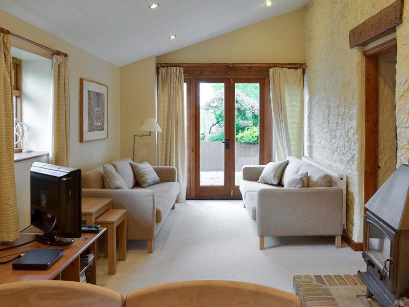 Spacious living area  | Lake View - Little Dunley Cottages, Bovey Tracey