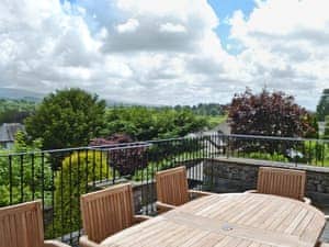 Large balcony with wonderful views | Leyfield Coach House, Kirkby Lonsdale