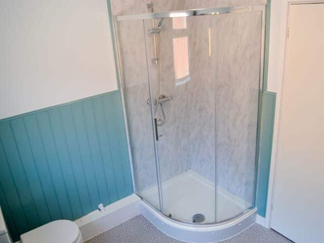 Shower cubicle in bathroom | The Lookout, Cromer