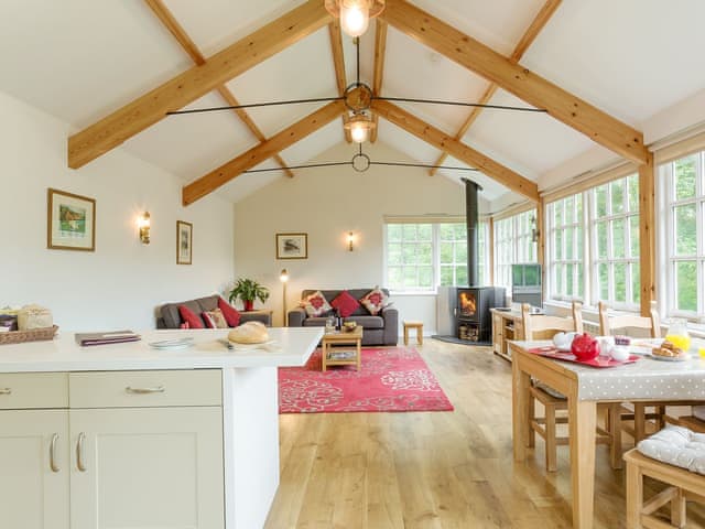 Stunning open plan living space | The Signal Box, Loddiswell Station, near Kingsbridge