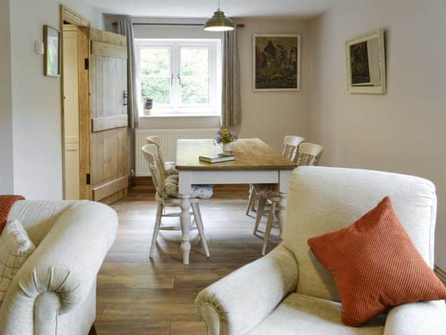 Convenient dining area | Little WarhamLittle Warham Cottage, Beaford, near Torrington