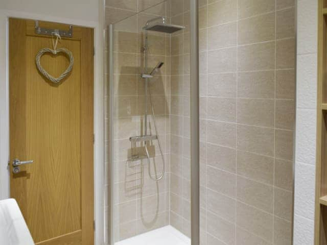 Shower room with walk-in shower cubicle | Seacliff, Corton, near Lowestoft