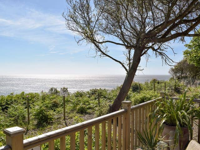 Decked balcony area | Seacliff, Corton, near Lowestoft