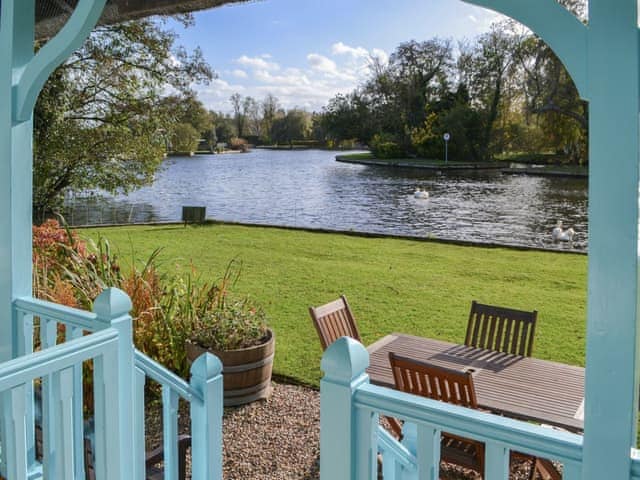 Wonderful view of the broads from the verandah | Leisure Hour, Hoveton, near Wroxham, Norwich