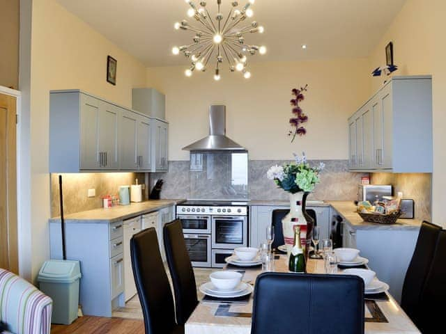 The living/dining area is a great place to entertain | The Retreat - Underwood Farm, Stroat, near Chepstow