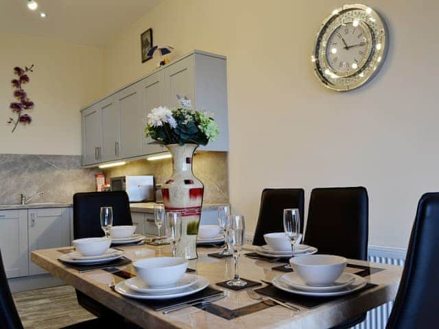 Beatifully decorated open plan living area | The Retreat - Underwood Farm, Stroat, near Chepstow