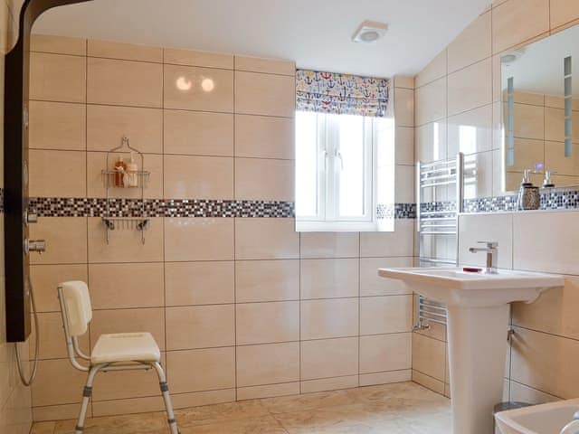 Wet room with shower | The Retreat - Underwood Farm, Stroat, near Chepstow