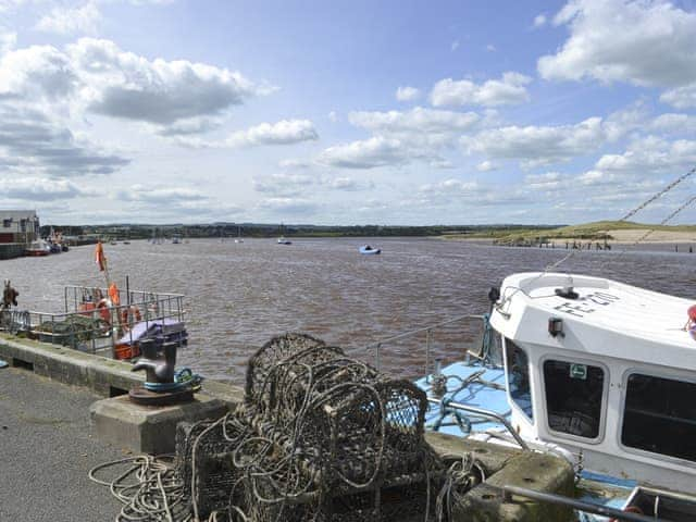 Fishing boats at Amble Harbour 