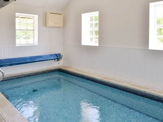 Indoor swimming pool | Stowford Lodge Holiday Cottages, Langtree, near Great Torrington