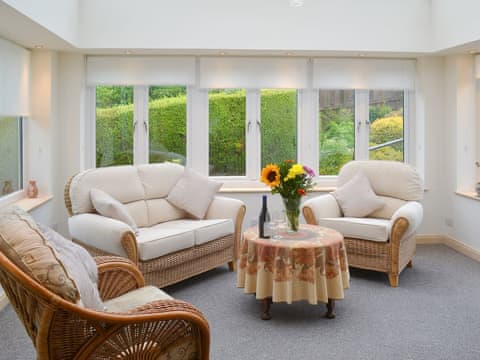 Relaxing conservatory | Hazelbank, Hexham