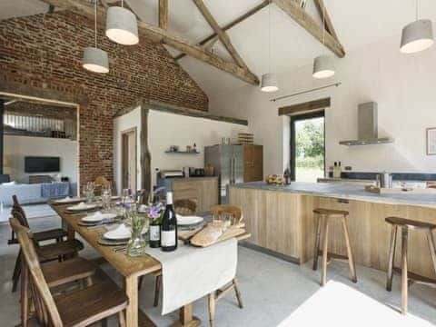 Kitchen & dining area | Old Hall Farm Barn, Kerdiston, near Norwich