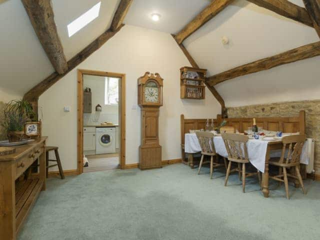 Spacious dining area | Flowers Barn, Middle Duntisbourne, near Cirencester