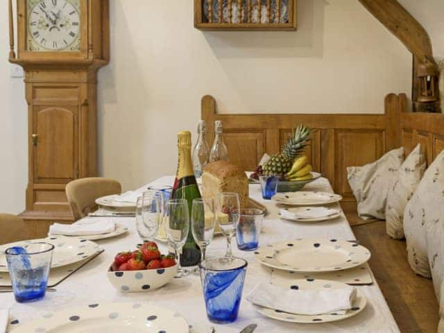 Spacious dining area | Flowers Barn, Middle Duntisbourne, near Cirencester