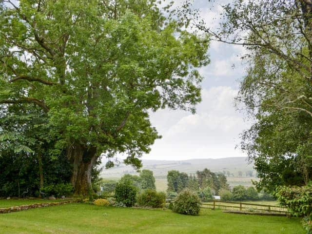 Lovely rural views from the garden | Soppit Farm Cottages, Elsdon