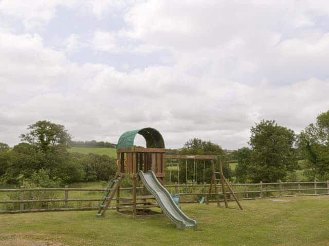 Spacious recreation area | Cider Barn, Millers Rest, Homeleigh Barn - Burracott Farm, Poundstock, Bude