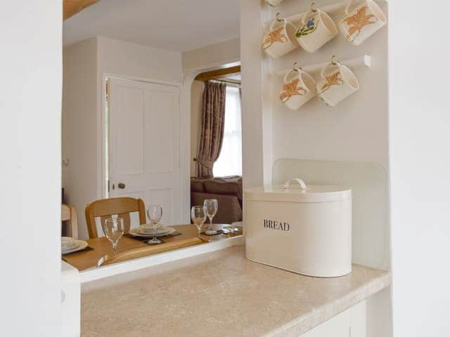 Useful hatchway from kitchen to dining area | The Plough, Bampton, near Witney