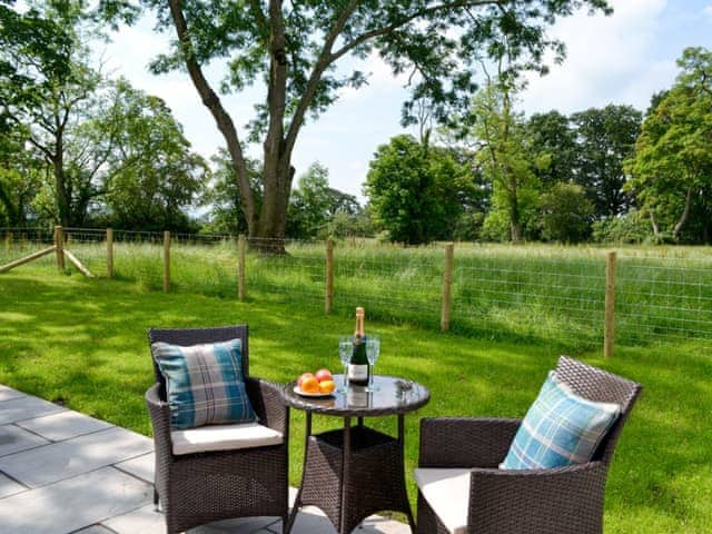 Sitting out area | Bruno&rsquo;s Bothy, Wigton