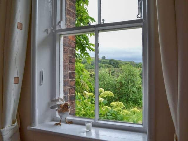 Wonderful views of the fells from the double bedroom | Station Master&rsquo;s House - Torver Station Cottages, Torver, near Coniston