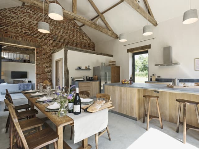 Kitchen and dining area | Old Hall Farm Barn, Kerdiston, near Norwich