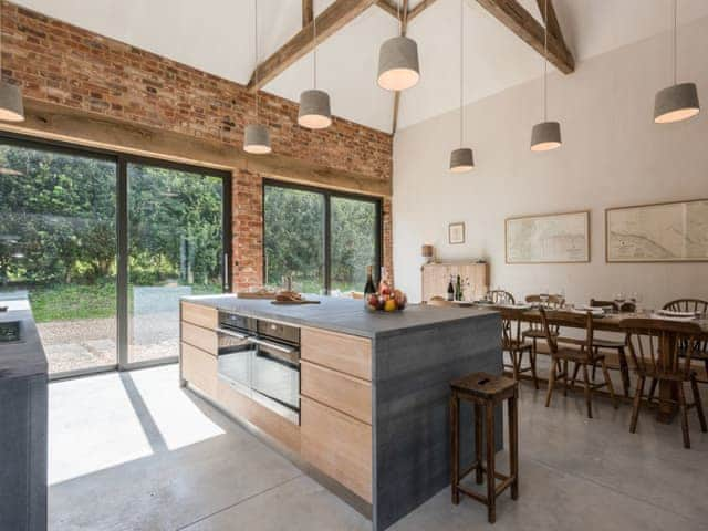 Well equipped kitchen/diner | Old Hall Farm Barn, Kerdiston, near Norwich