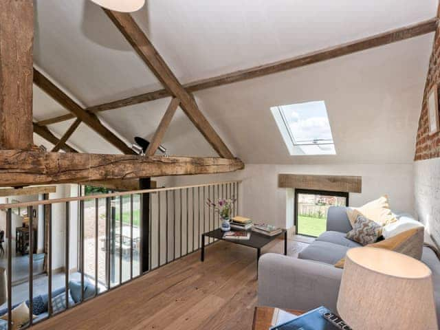 Galleried seating area | Old Hall Farm Barn, Kerdiston, near Norwich