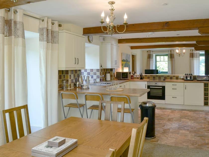 Wonderful kitchen/ dining area | The Grain Rooms - Spindlestone Mill Apartments, Belford, near Bamburgh