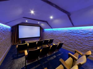 Amazing 12-seater cinema room | Ringslade Barn and Cinema, Highweek, near Newton Abbot