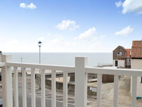 Views from the balcony | High Tide, Sheringham