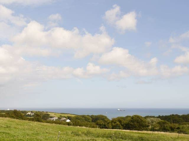 Lovely rural views stretching out towards the coast | Manacle View, St Keverne, near Helston