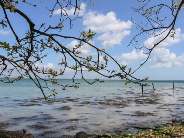 There are several secluded beaches within the grounds | Bodwen, Wootton Bridge, near Ryde