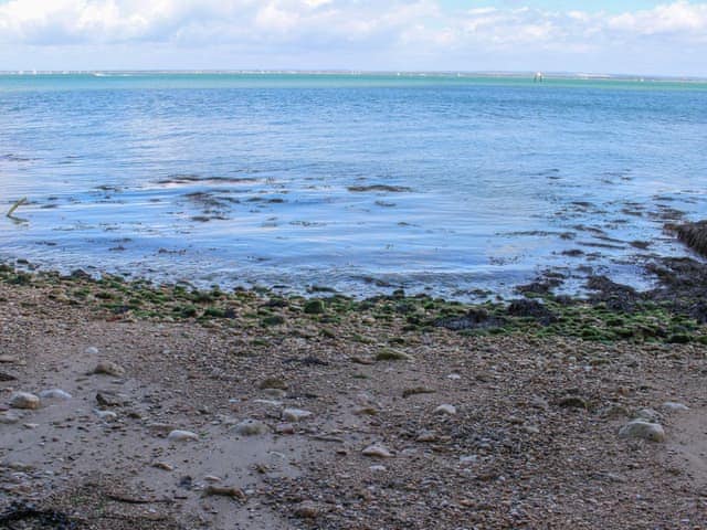 There are several secluded beaches within the grounds | Bodwen, Wootton Bridge, near Ryde