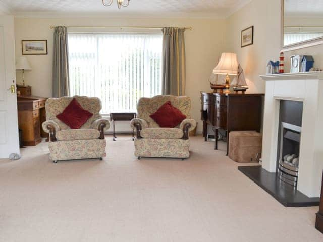 Spacious, comfortable living room | Sea Glimpse, West Runton, near Sheringham