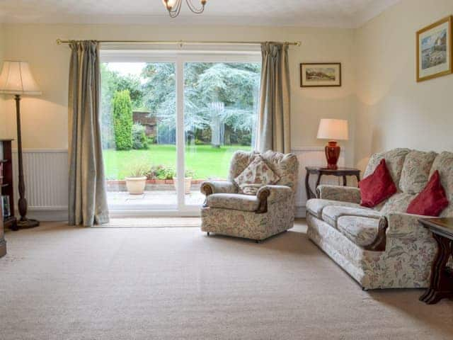 Light and airy living room | Sea Glimpse, West Runton, near Sheringham