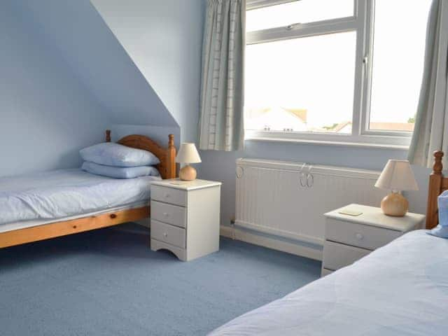 Twin bedroom | Sea Glimpse, West Runton, near Sheringham