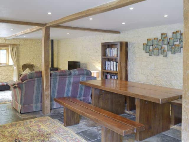 Spacious dining area | Ringslade Barn and Cinema, Highweek, near Newton Abbot